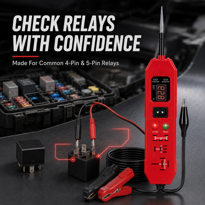 ⚡ 3-in-1 Automotive Circuit Probe & Relay Tester