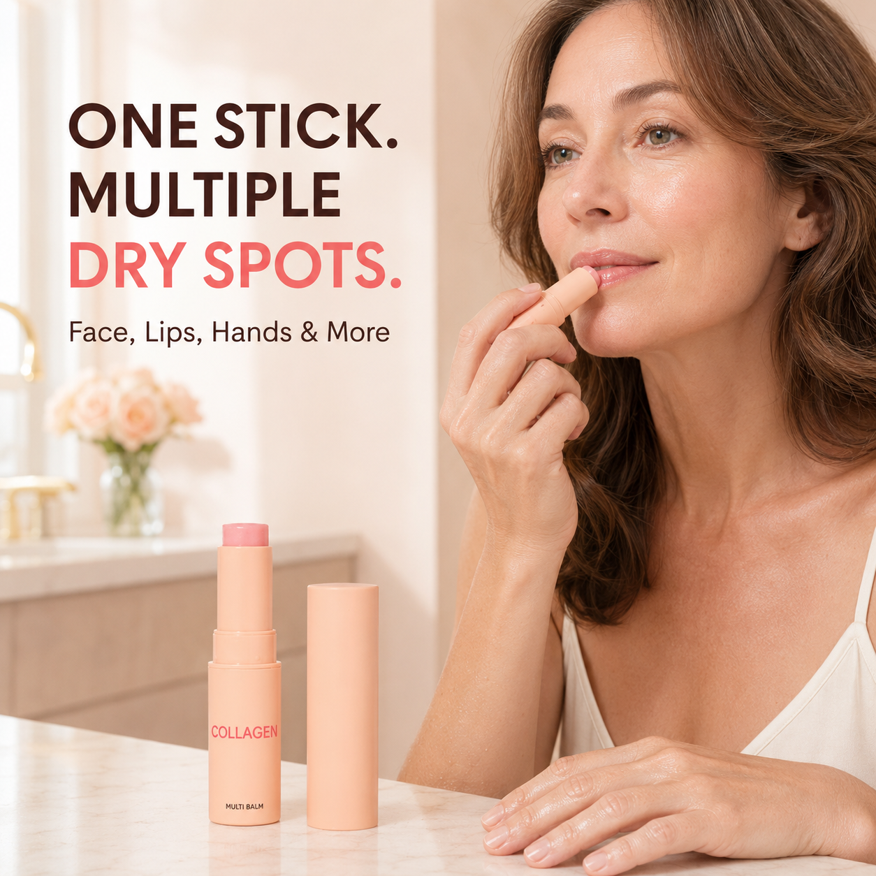 ✨ Collagen Multi Balm – Hydrating Glow Stick