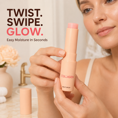 ✨ Collagen Multi Balm – Hydrating Glow Stick