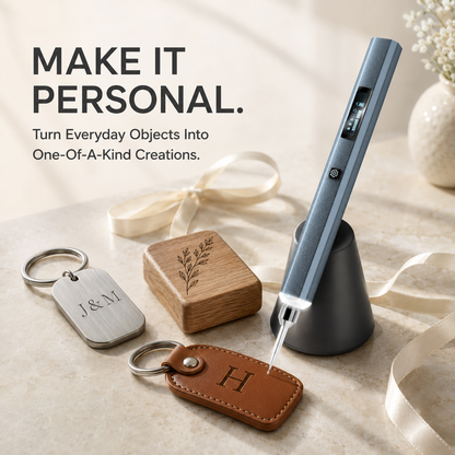 ✍️ Cordless Electric Engraving Pen – 5-Speed LED DIY Tool Kit