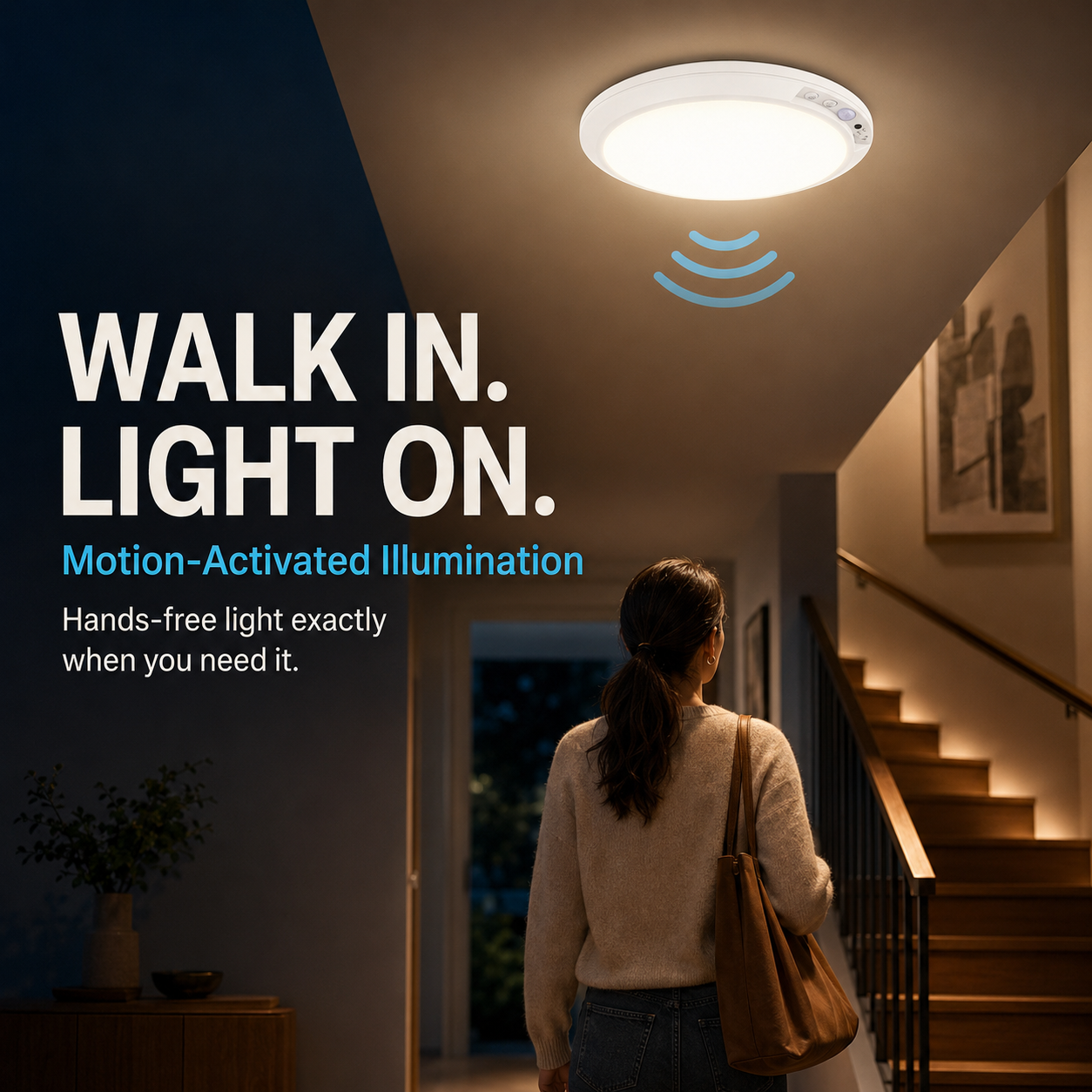 🔥Limited-Time 50% OFF🔥Rechargeable Motion Sensor Light | Ultra-Thin LED Lamp