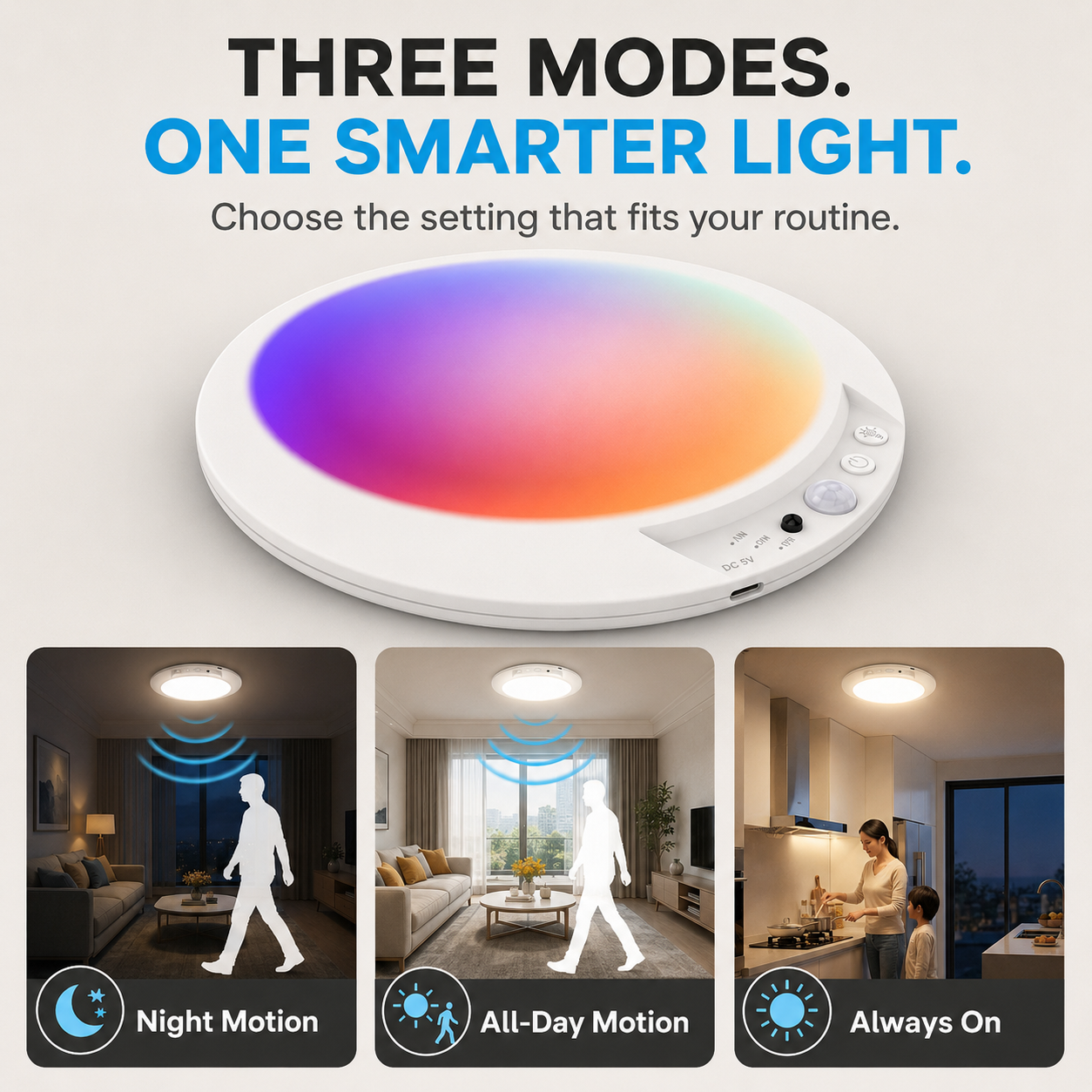 🔥Limited-Time 50% OFF🔥Rechargeable Motion Sensor Light | Ultra-Thin LED Lamp