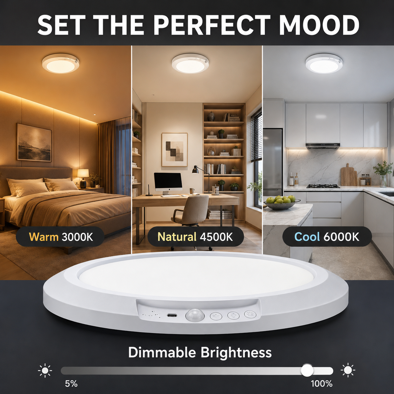 🔥Limited-Time 50% OFF🔥Rechargeable Motion Sensor Light | Ultra-Thin LED Lamp