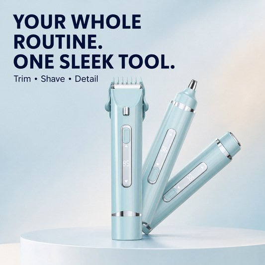 ✨ 3-in-1 Women’s Electric Grooming Trimmer – Trim, Shave & Detail with Ease