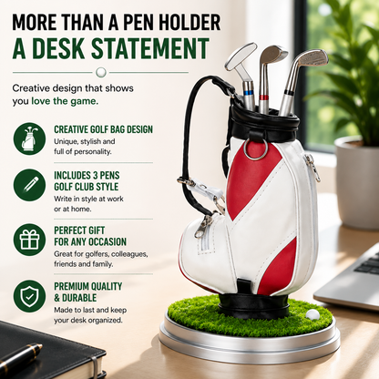 🔥50% off on the last day|⛳ Creative Golf Pen Holder with 3 Pens