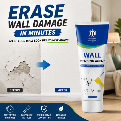 🧴 Fix Wall Holes in Minutes – No Tools, No Mess, No Expensive Repair