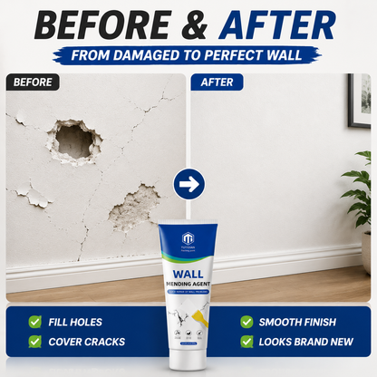 🧴 Fix Wall Holes in Minutes – No Tools, No Mess, No Expensive Repair
