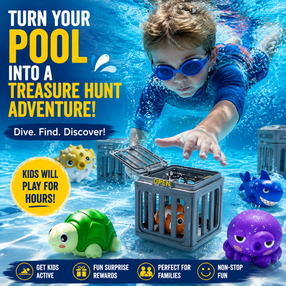 💦 Turn Your Pool Into a Treasure Hunt Adventure Kids Can’t Stop Playing
