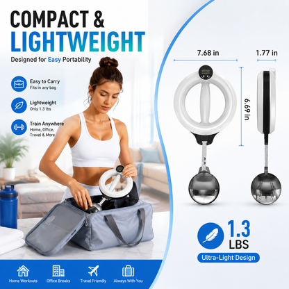 Merach 360° Wrist & Forearm Trainer | Upper Body Strength & Home Gym Tool