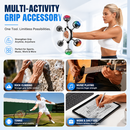 Merach 360° Wrist & Forearm Trainer | Upper Body Strength & Home Gym Tool