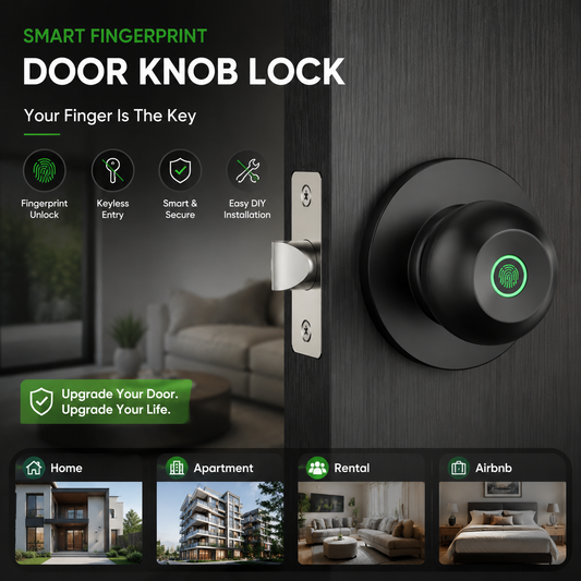 🚪 Upgrade Your Door With A Smart Fingerprint Lock