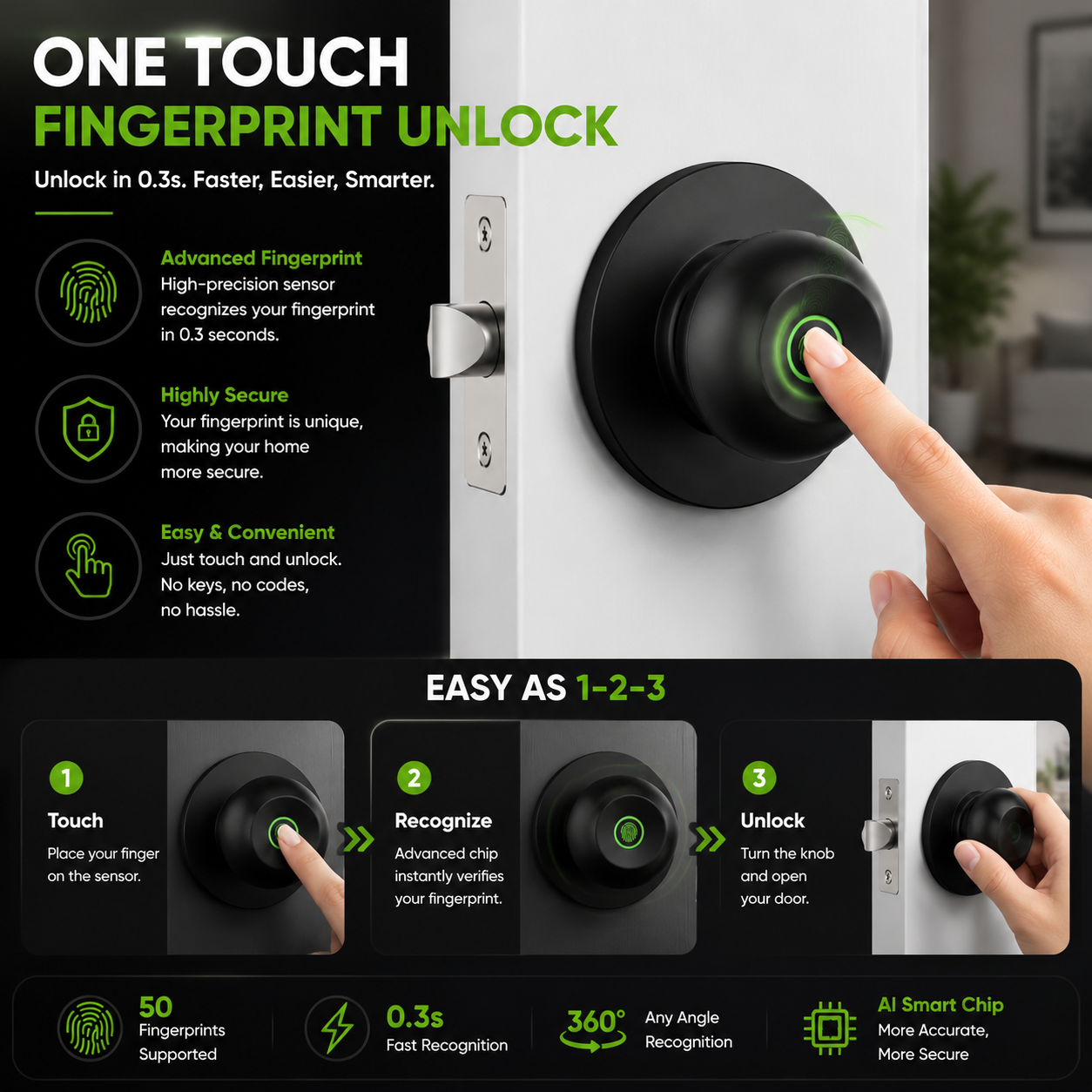 🚪 Upgrade Your Door With A Smart Fingerprint Lock