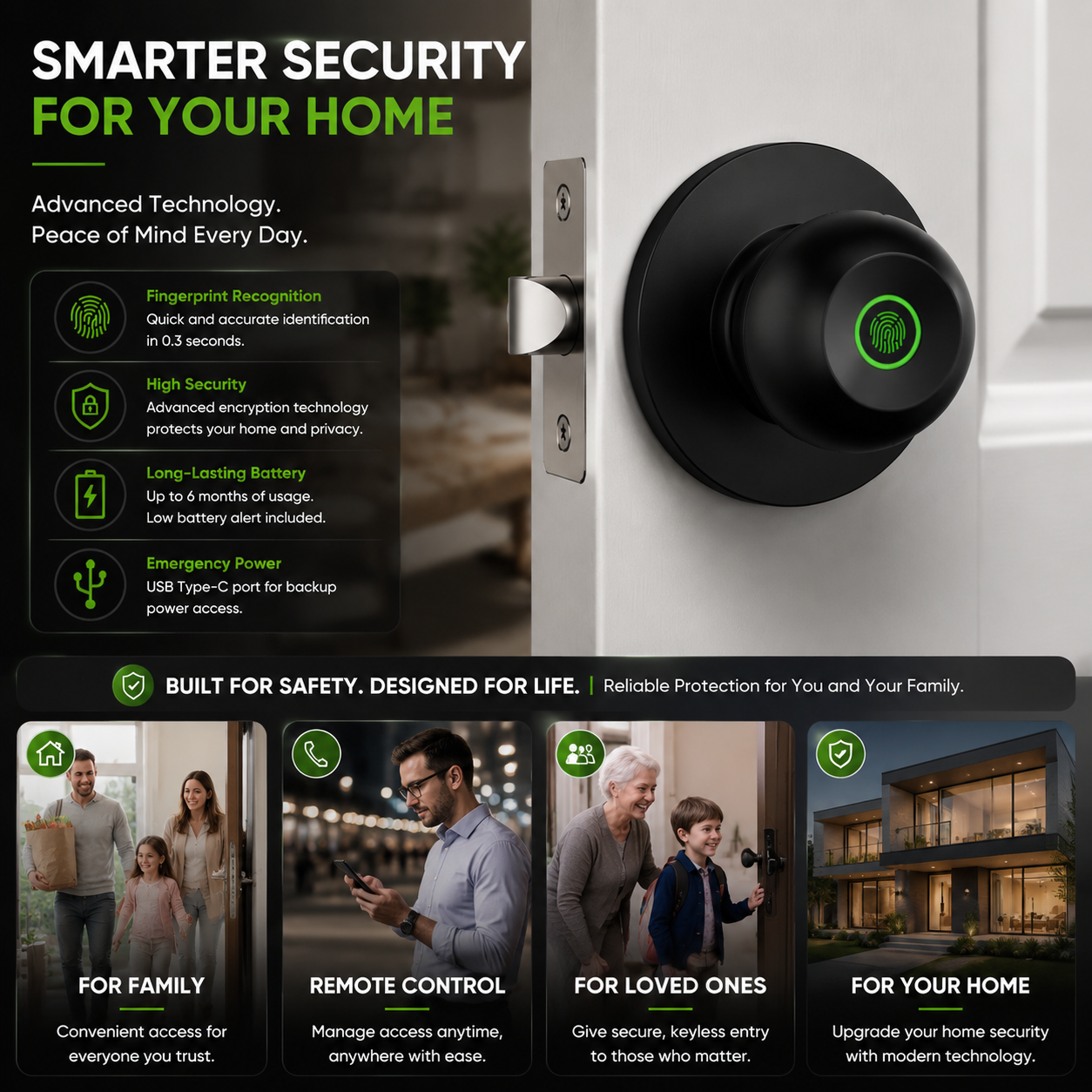 🚪 Upgrade Your Door With A Smart Fingerprint Lock