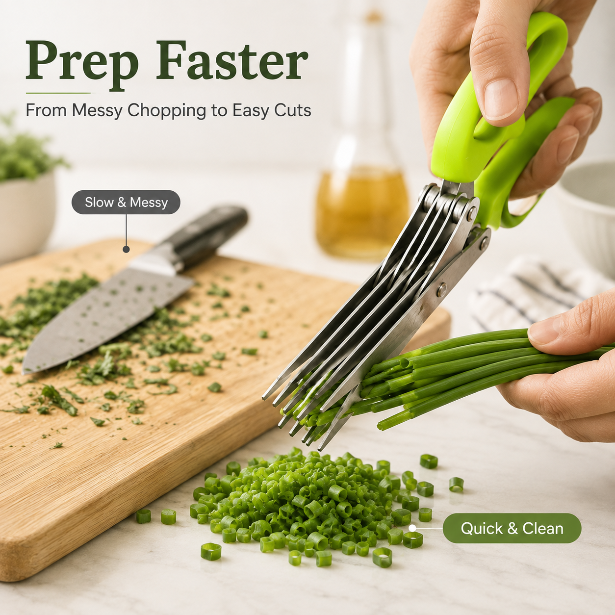 ✂️ Multi-Purpose Kitchen Shears – Cut Faster, Cook Easier