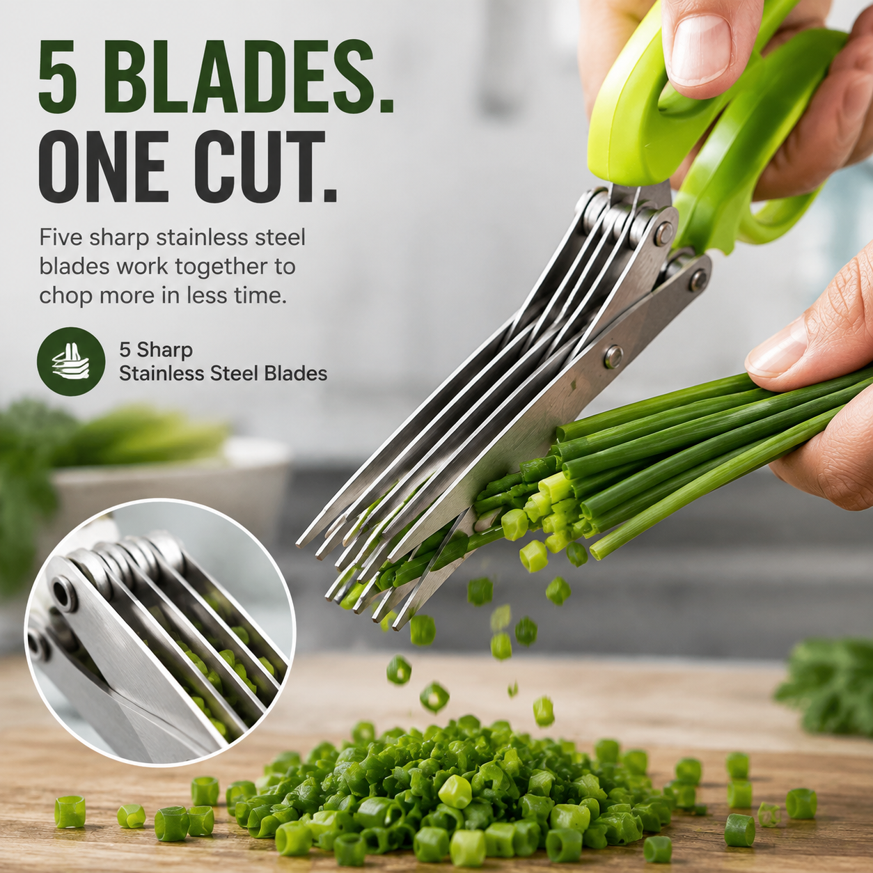 ✂️ Multi-Purpose Kitchen Shears – Cut Faster, Cook Easier