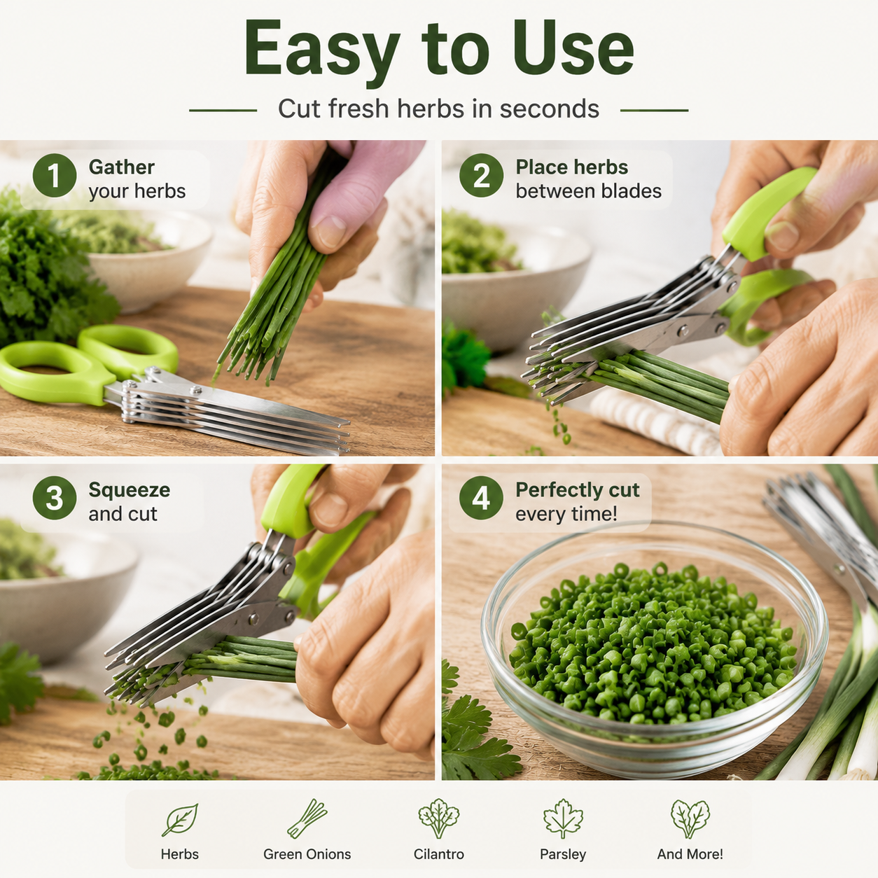 ✂️ Multi-Purpose Kitchen Shears – Cut Faster, Cook Easier