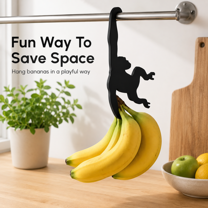 Monkey Hanger Hooks – 3-Pack Space-Saving Utility Hooks