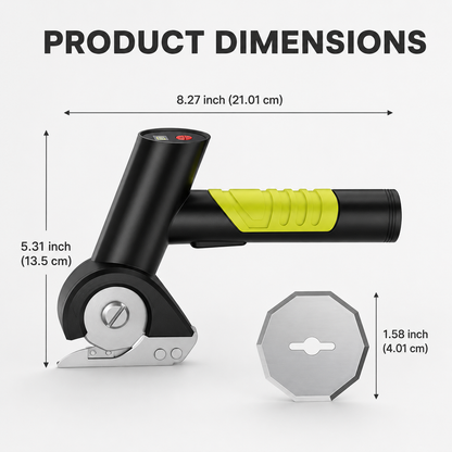 ⚡ Cordless Electric Scissors | Powerful Rotary Cutter for Cardboard, Fabric & DIY