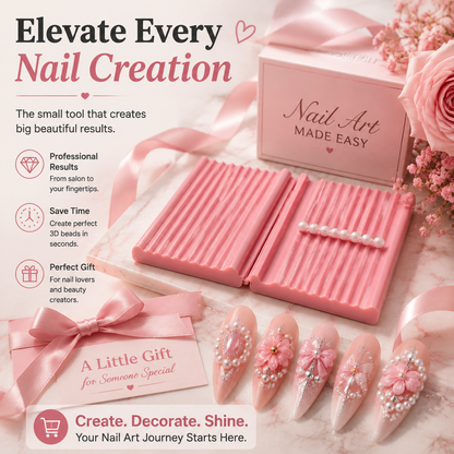 💅 2.5mm Gel Bead Roller Tool | Create Perfect 3D Nail Art Designs Easily