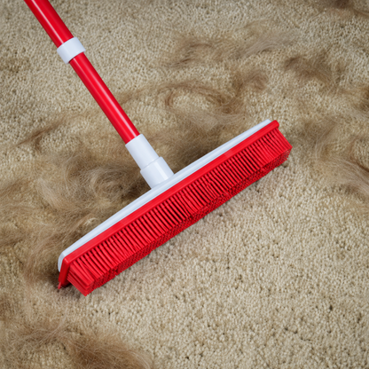 🐾  Silicone Pet Hair Broom | Magic Fur Remover & Squeegee