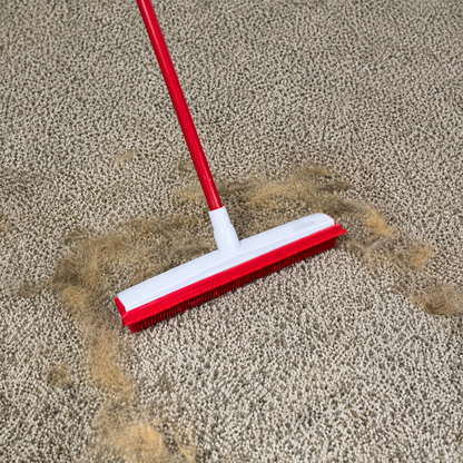 🐾  Silicone Pet Hair Broom | Magic Fur Remover & Squeegee