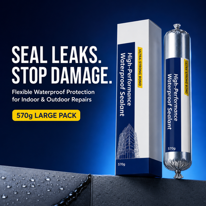 💧 570g High-Performance Waterproof Sealant – Flexible Indoor & Outdoor Leak Repair
