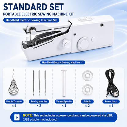 ✨ Sew Anywhere in Seconds | Portable Electric Handheld Sewing Machine