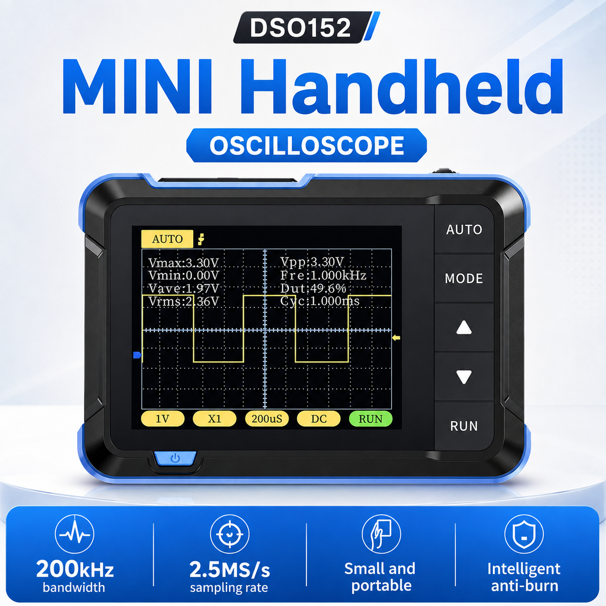 🚗 Pocket Oscilloscope