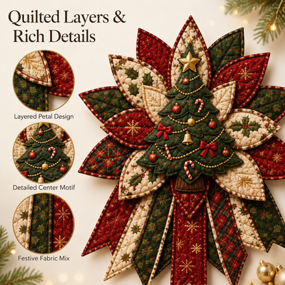 🎄Beginner-Friendly Oversized Christmas Character Quilted Door Hanger Sewing Kit | Complete Kit with All Tools & Step-by-Step Guide Included 💕