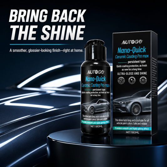 🚘 Nano Ceramic Car Paint Coating – Quick Gloss & Shine Care