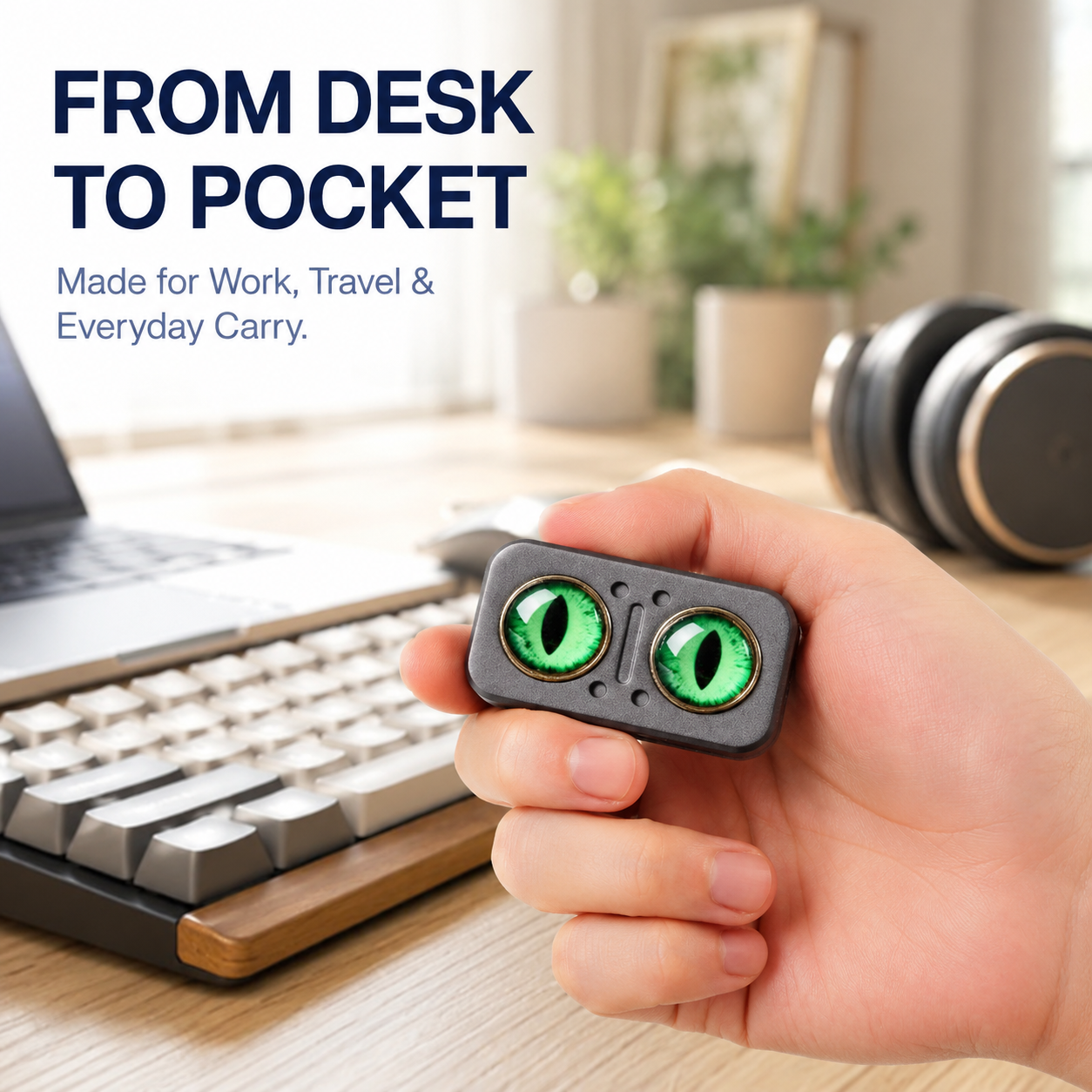 😌Pocket Metal Fidget Slider – Satisfying EDC Finger Toy