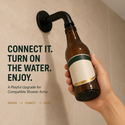 The Ultimate Bathroom Upgrade for Beer Lovers🍺🚿