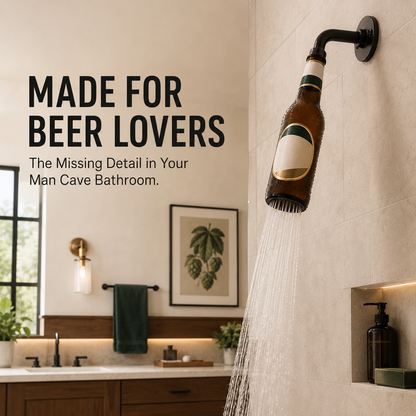 The Ultimate Bathroom Upgrade for Beer Lovers🍺🚿
