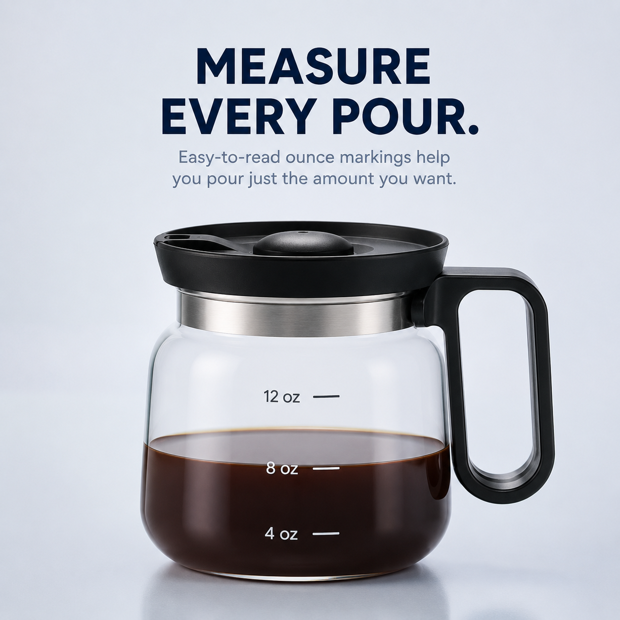 ☕ Coffee Pot-Shaped Glass Mug with Lid – The Gift Coffee Lovers Want to Keep