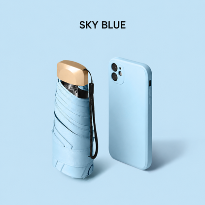 ✨ Say Goodbye to Bulky Umbrellas-Dual-Purpose Portable Capsule Umbrella