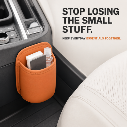 🚗 Clip-On Car Cup Holder & Organizer – Add Extra Drink Storage Without Console Clutter