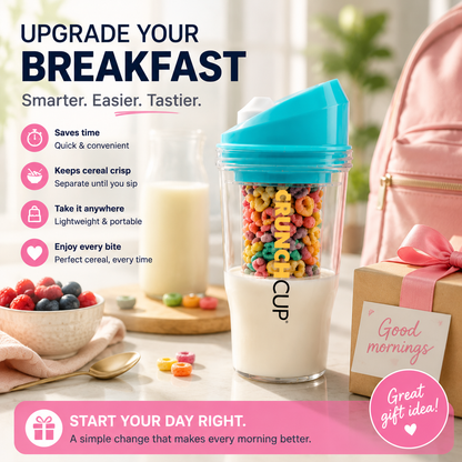 🥣 CrunchCup™ Portable Cereal Cup