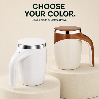 ☕ Electric Self-Stirring Mug – One-Touch Automatic Mixing Cup