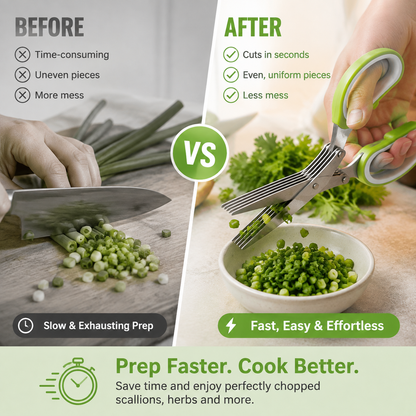 ✂️ 5-Blade Herb Scissors