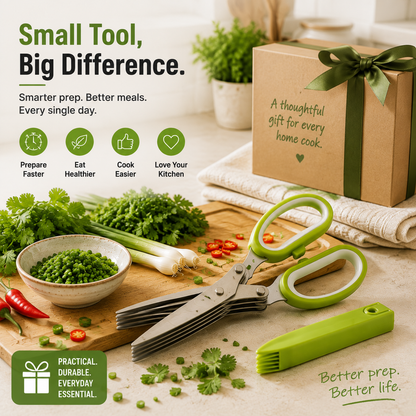 ✂️ 5-Blade Herb Scissors