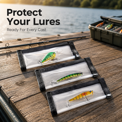 🎣 Fishing Lure Protective Case | Soft Bait Storage Box For Anglers