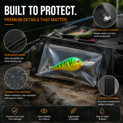 🎣 Fishing Lure Protective Case | Soft Bait Storage Box For Anglers