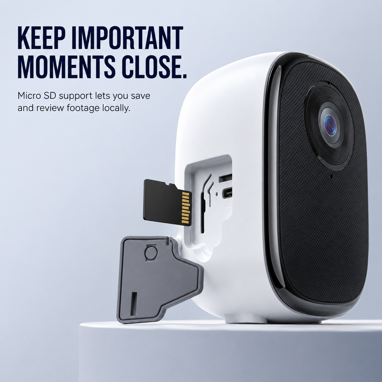 📷 2.5K AI Window Security Camera – No-Drill Outdoor Monitoring