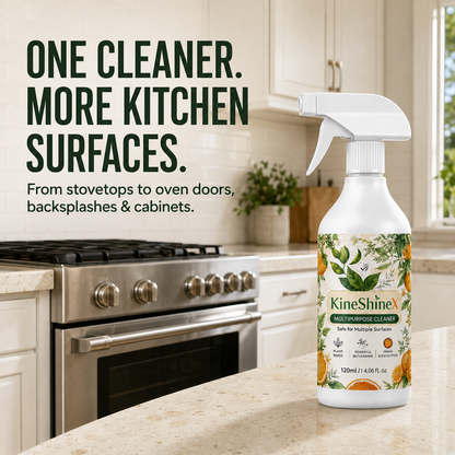 🍊 Heavy-Duty Kitchen Degreaser Spray – Less Scrubbing, Easier Cleanup