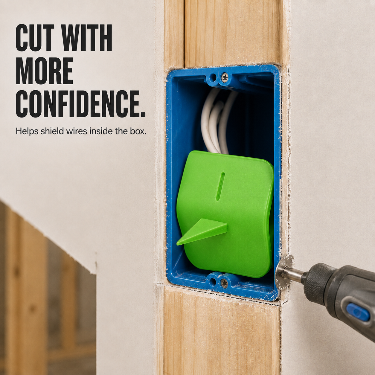 🛠️ 5-Piece Drywall Electrical Box Locator Set – No-Measure Outlet Cutout Marking Tool