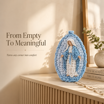 🔥 Save 29% Today——🕊️ Crochet Virgin Mary Keepsake