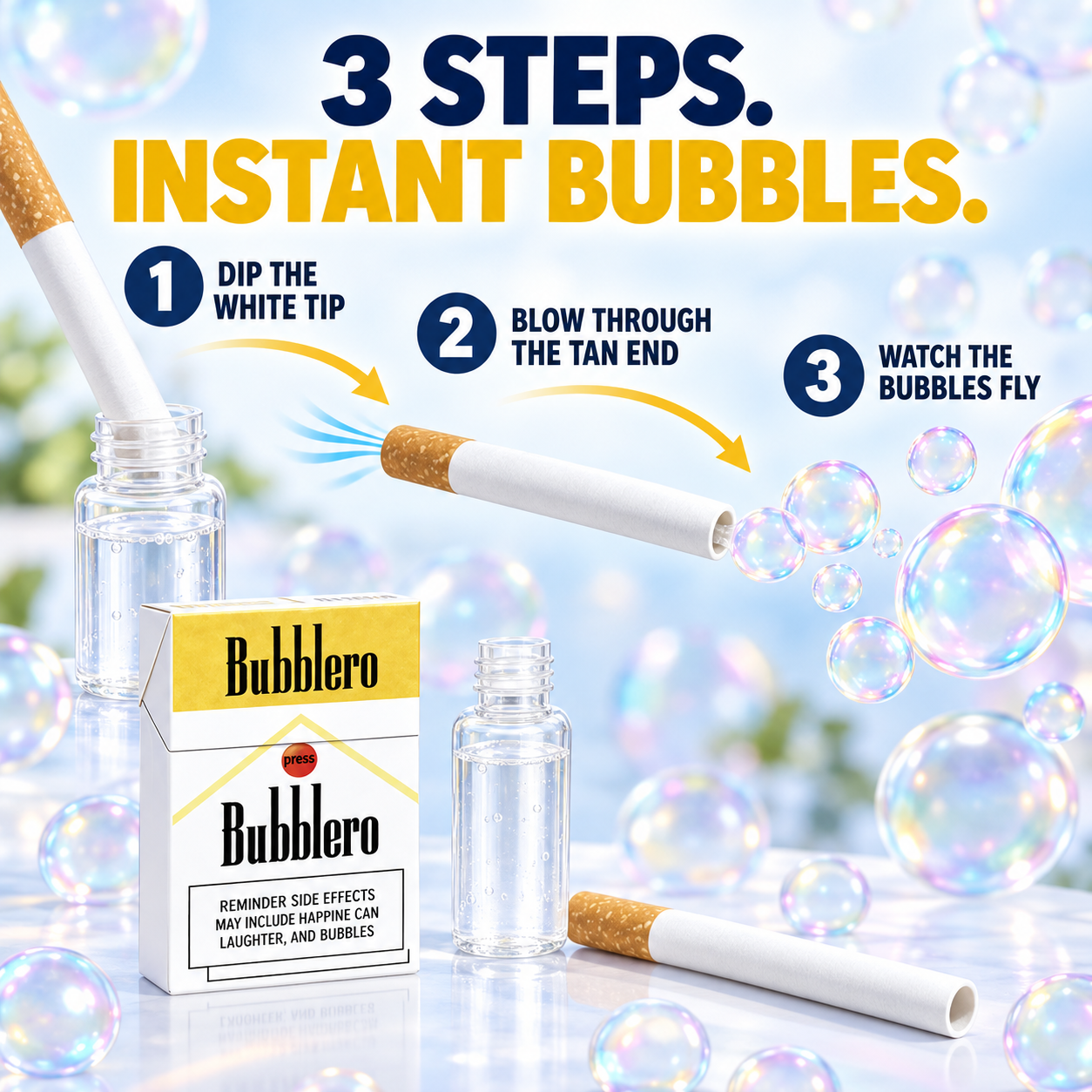 🫧 Novelty Bubble Blower Set – The Party Trick Nobody Expects