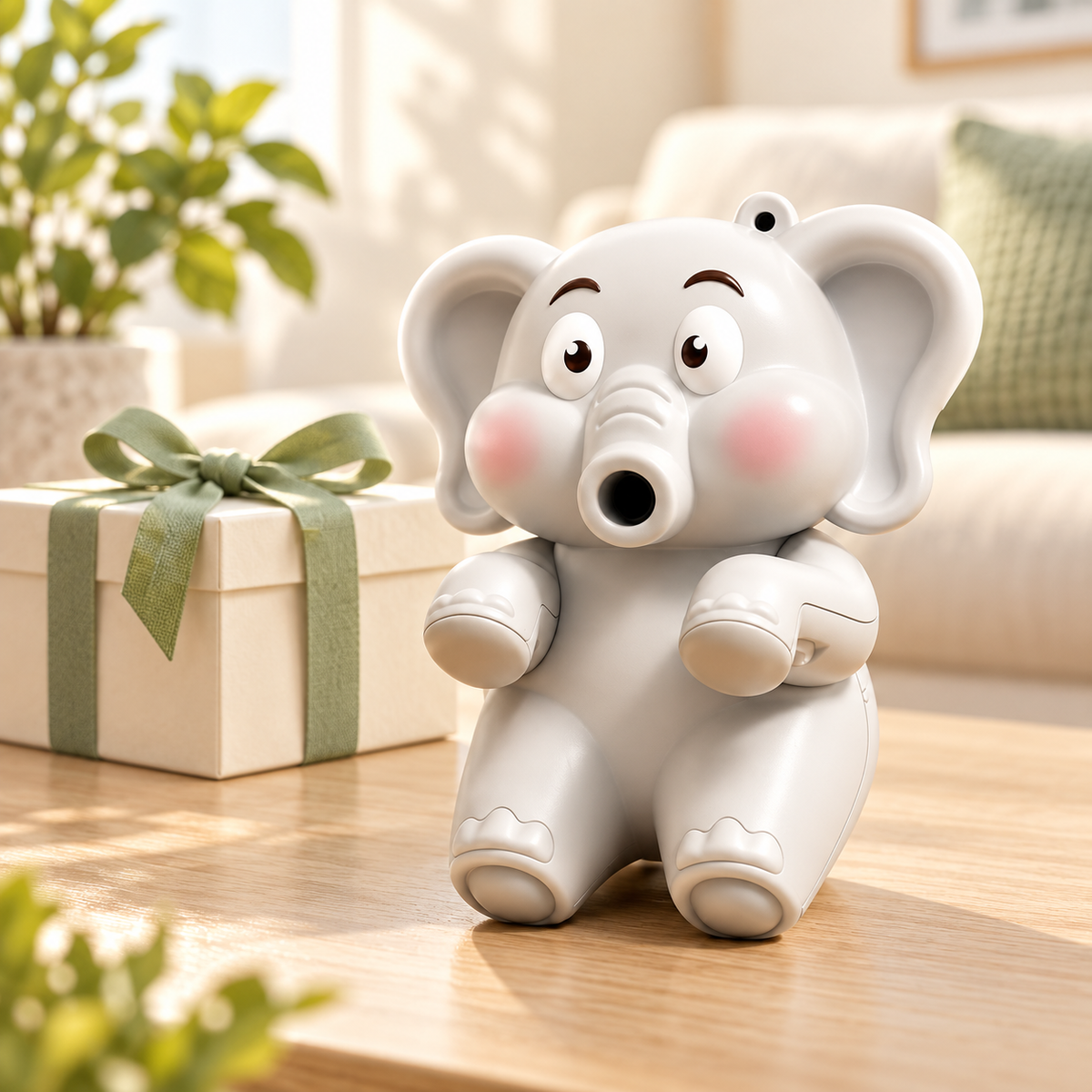 🐘 Elephant Clip-On Cooling Fan for Cups & Bowls