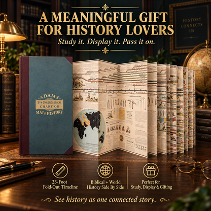 📜6,000 Years of Biblical & World History in One 23-Foot Timeline🌍