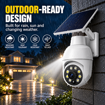 ⏰Final 6 Hours Sale 50% OFF🔥🔥 - Solar-Powered Simulated Surveillance Camera Street Light